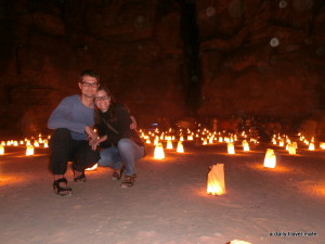 Jordanien - Petra by night tour