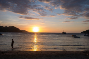 Sonnenuntergang Taganga Karibikküste Kolumbien