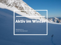 Aktiv im Winter – 9 Ideen für aktive Winter-Wochenenden