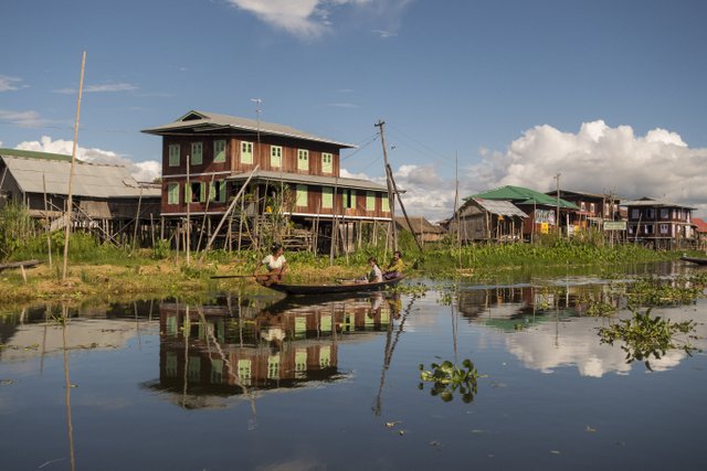 Inle See Myanmar Alltag