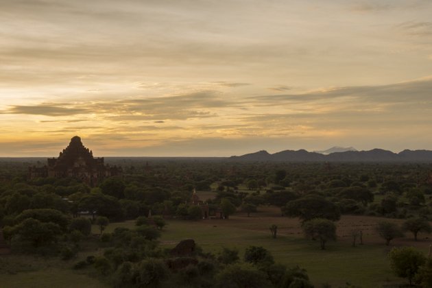 Myanmar Bagan Sonnenaufgang