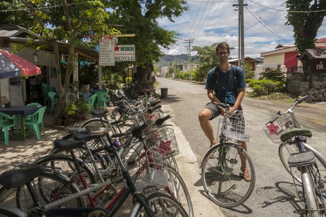 Myanmar Inle See Fahrrad Vermietung