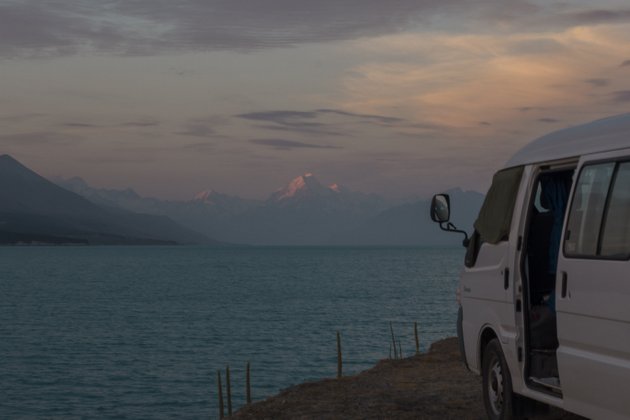 Lake Pukaki Neuseeland Campingplatz Roadtrip