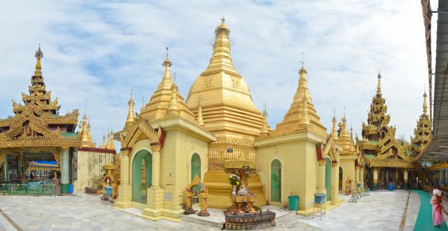 Myanmar Yangon Sule Pagode