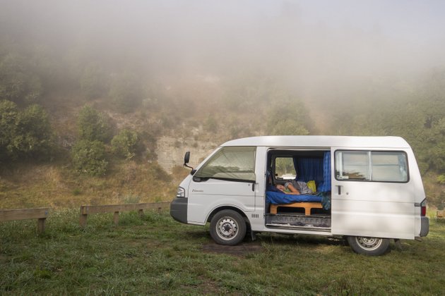 Neuseeland Campingplatz Roadtrip Freiheit