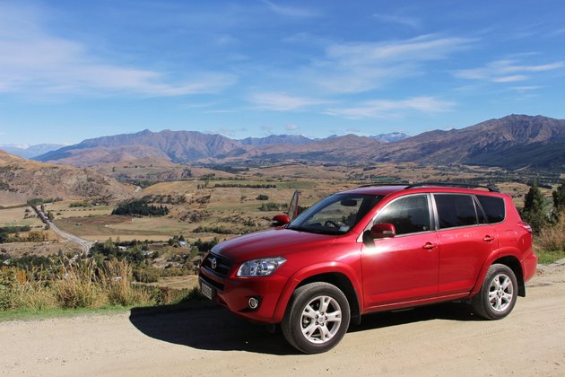 Neuseeland Work and Travel Transfercar auf Scenic Alpine Route