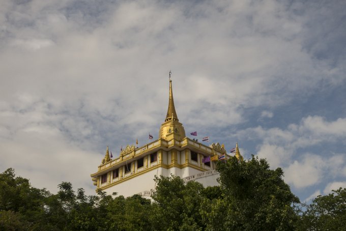 Bangkok Sehenswürdigkeiten Golden Mount Tempel