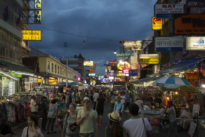 Bangkok Sehenswürdigkeiten Kaoh San Road