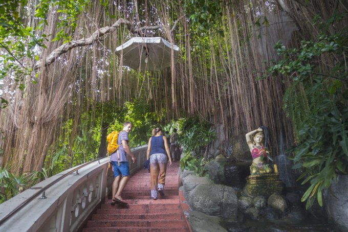 Bangkok Sehenswürdigkeiten Stufen Golden Mount