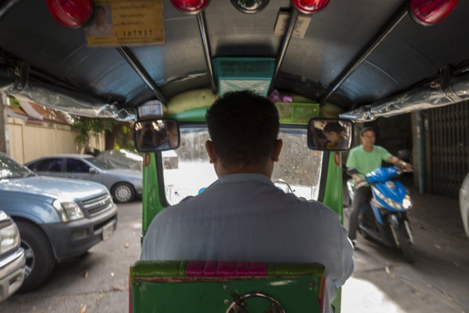 Bangkok Sehenswürdigkeiten Tuk-Tuk fahren