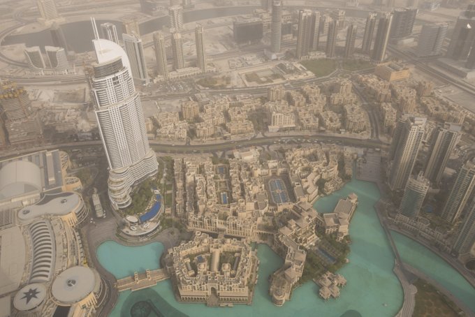 Dubai Tipps Blick vom Burj Khalifa