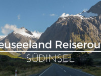 Neuseeland Reiseroute Südinsel