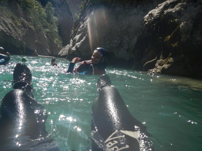 Outdoor Europa Floating Verdon Katrin und Henry Bulli verreisen