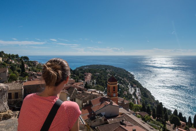 Einfach mal in Ruhe die Aussicht an der Côte d'Azur genießen