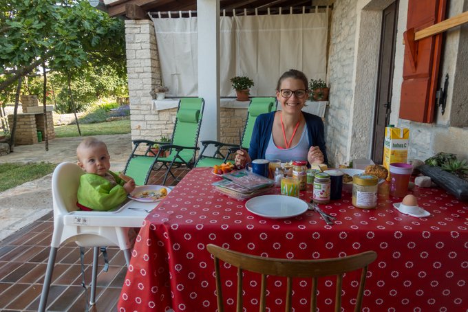 Urlaub mit Baby und Kleinkind in Kroatien mit AirBnB