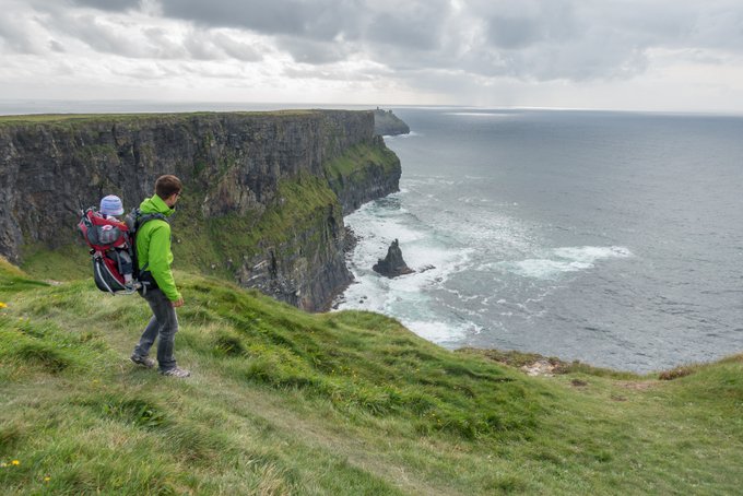 Roadtrip Irland Kleinkind Cliffs of Moher