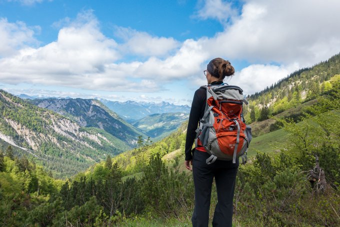 Wanderung im Kaisertal Aufstieg Stripsenjochhütte