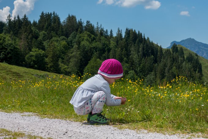 Wandern in Tirol Wandern mit Kleinkind