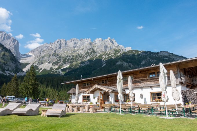 Wandern in Tirol mit Kindern Wochenbrunner Alm