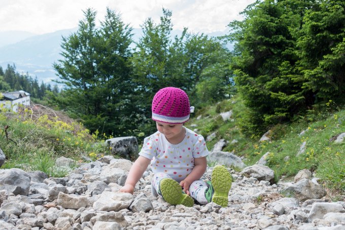 Wandern in Tirol mit Kleinkind