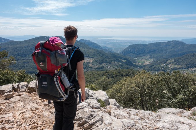 Wandern mit Kraxe auf Mallorca