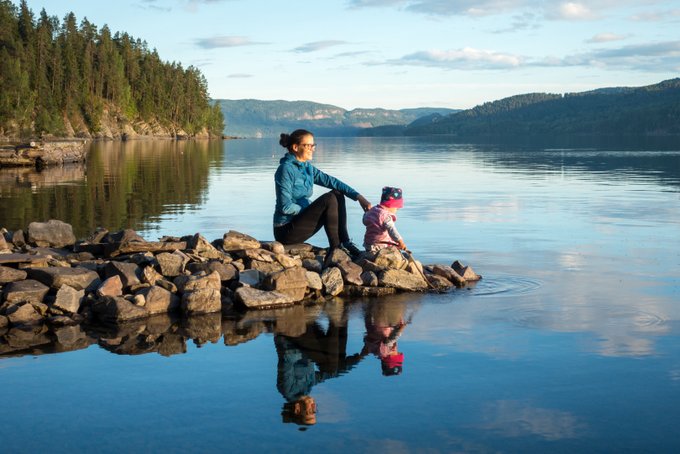 Tyrifjord Norwegen