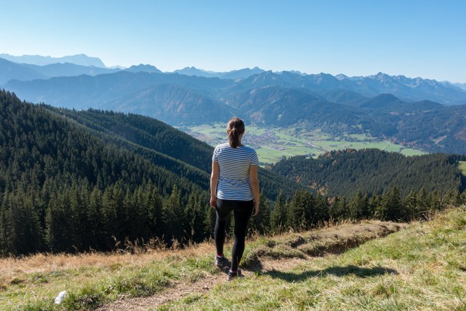 Blick vom Vorderen Hörnle