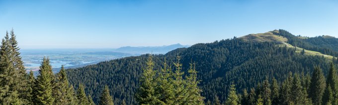 Panoramablick Hörnle Ammergauer Alpen