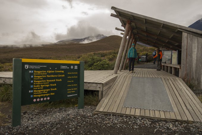 Gefahren Neuseeland Tongariro Crossing