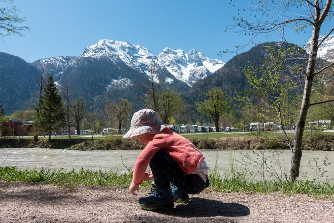 Wandern mit Kleinkind Lofer