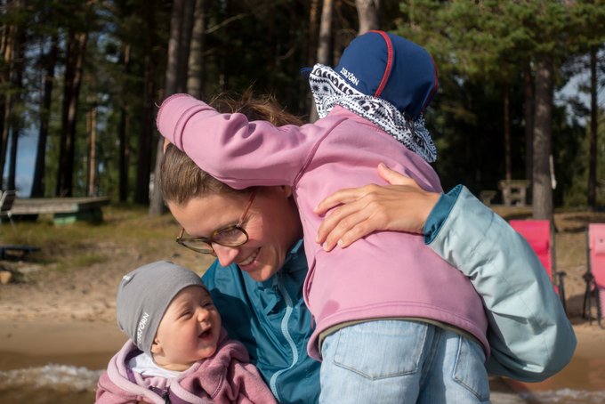 Sommerurlaub Schweden gute Laune