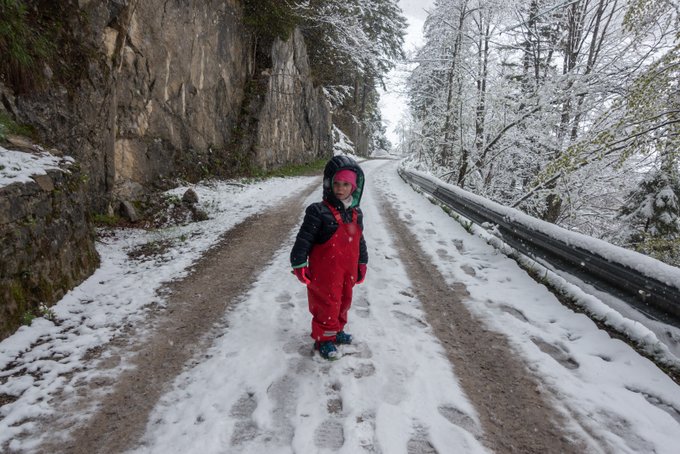 Wandern im Herbst Schneefallgrenze