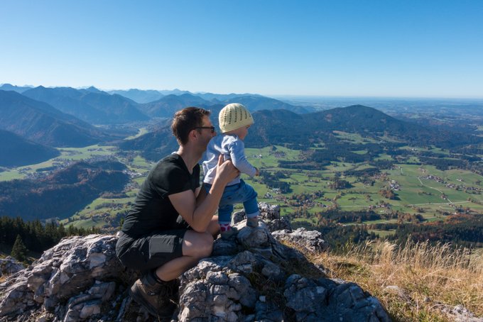 Wanderung auf den Breitenstein mit Kleinkind