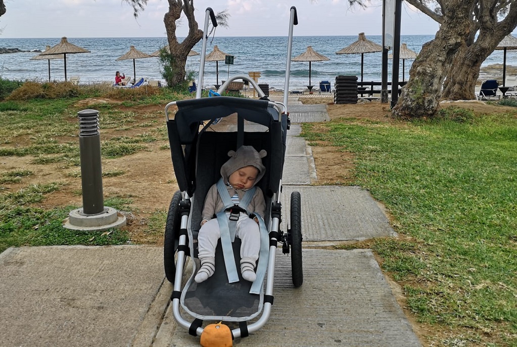 Mit dem Outdoor Kinderwagen im Urlaub
