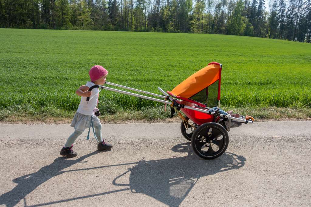 Wandern mit Kinderwagen