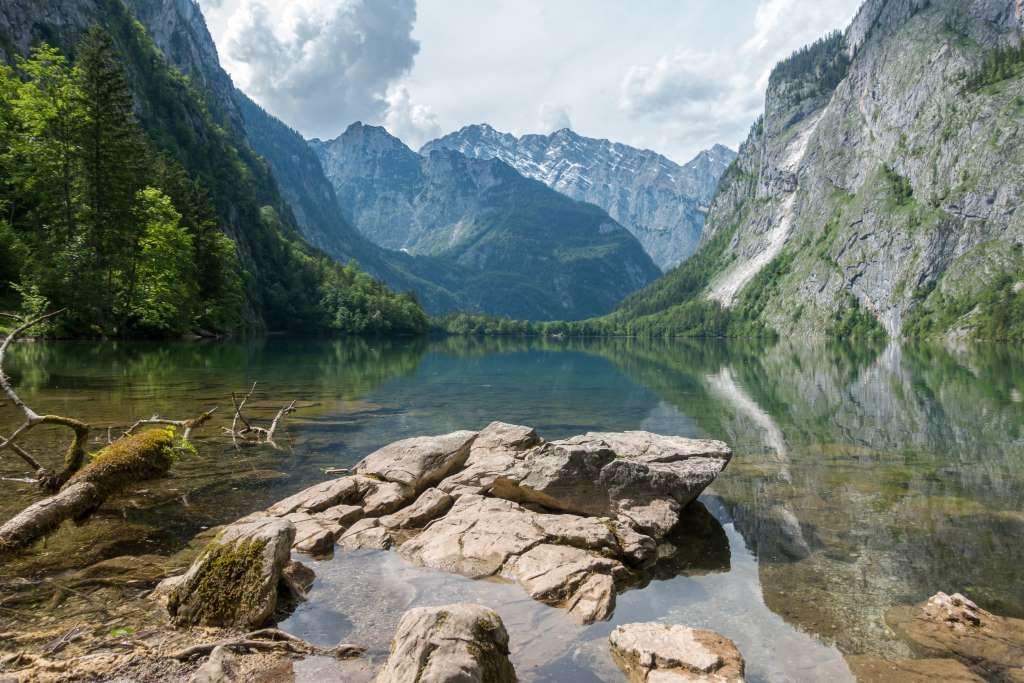 Obersee mit Kindern