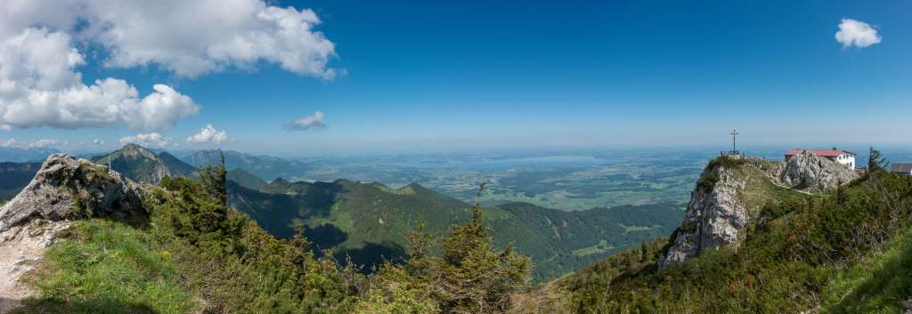 Panoramablick Hochfelln