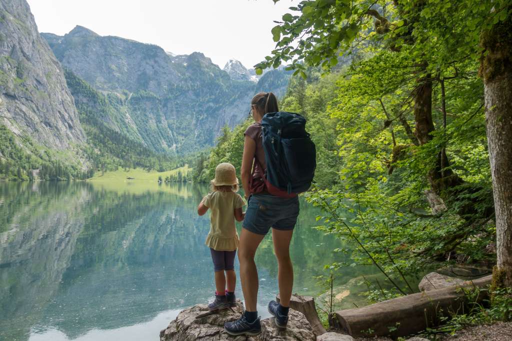 Wandern Kinder Obersee