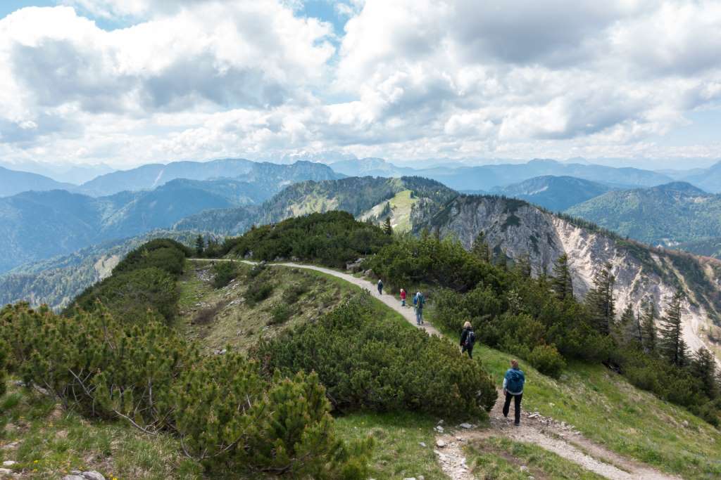 Wandern Hochfelln mit Kindern