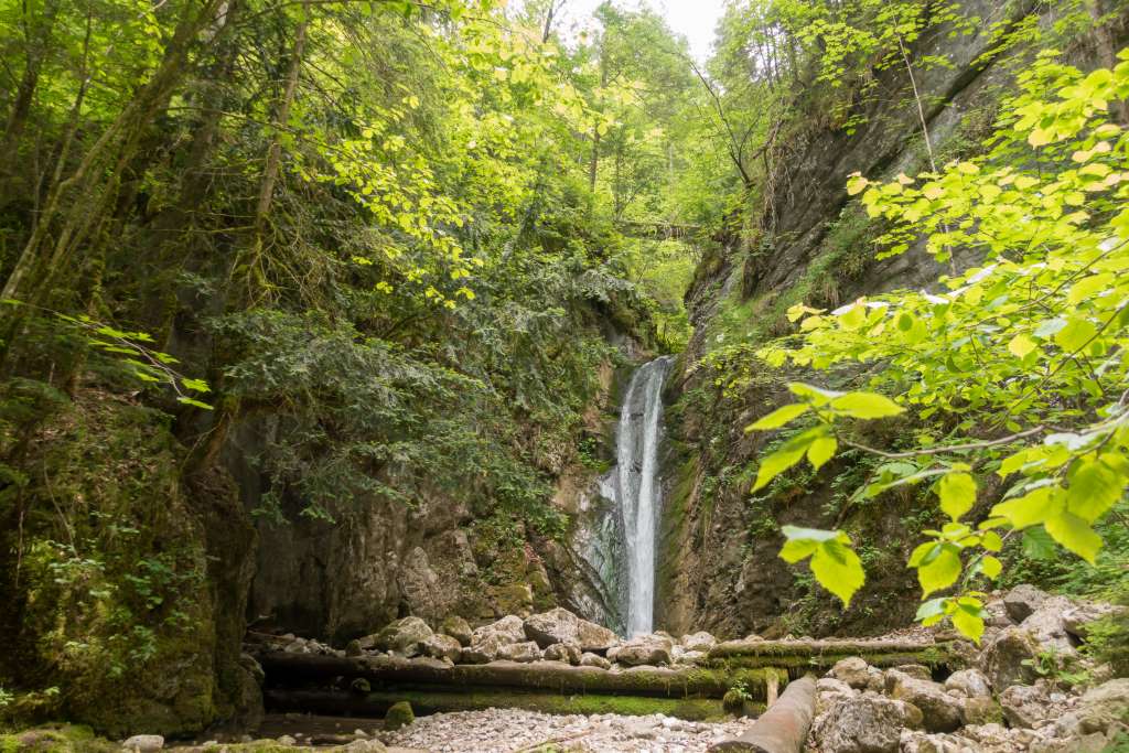 Wasserfall Schmugglerweg Chiemgau