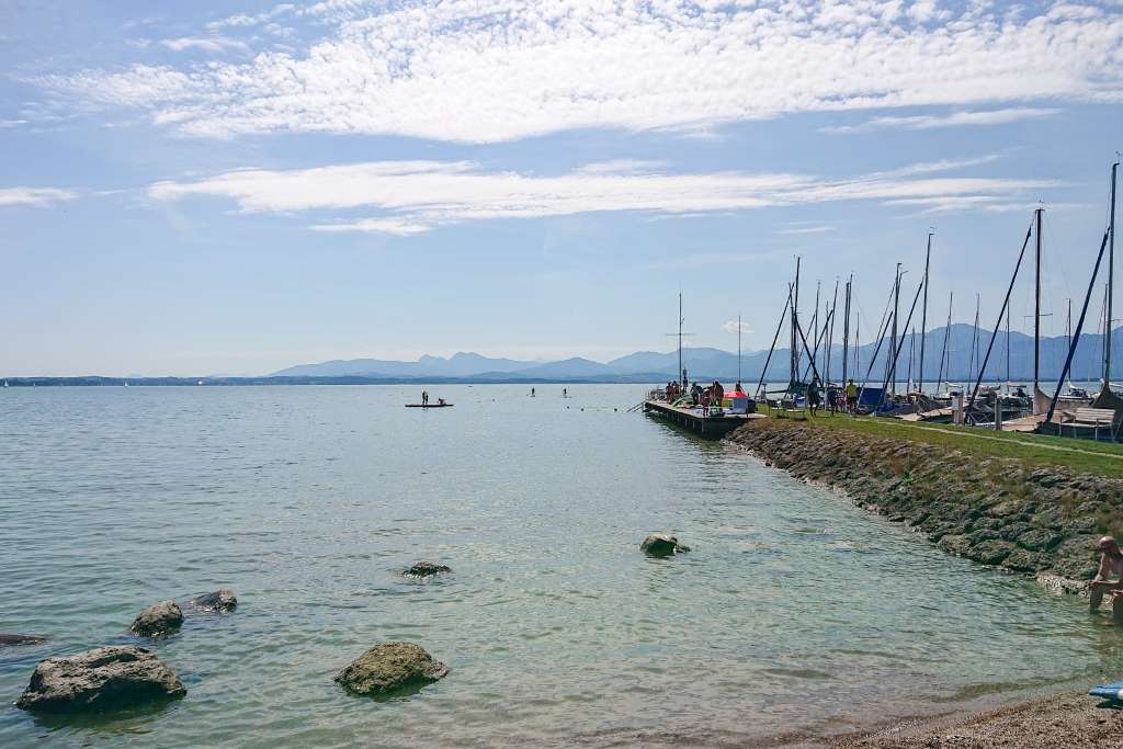 Chiemsee Seebad Gollenshausen