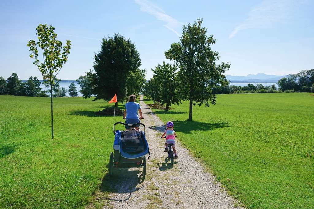 Chiemsee Umrundung mit Kindern