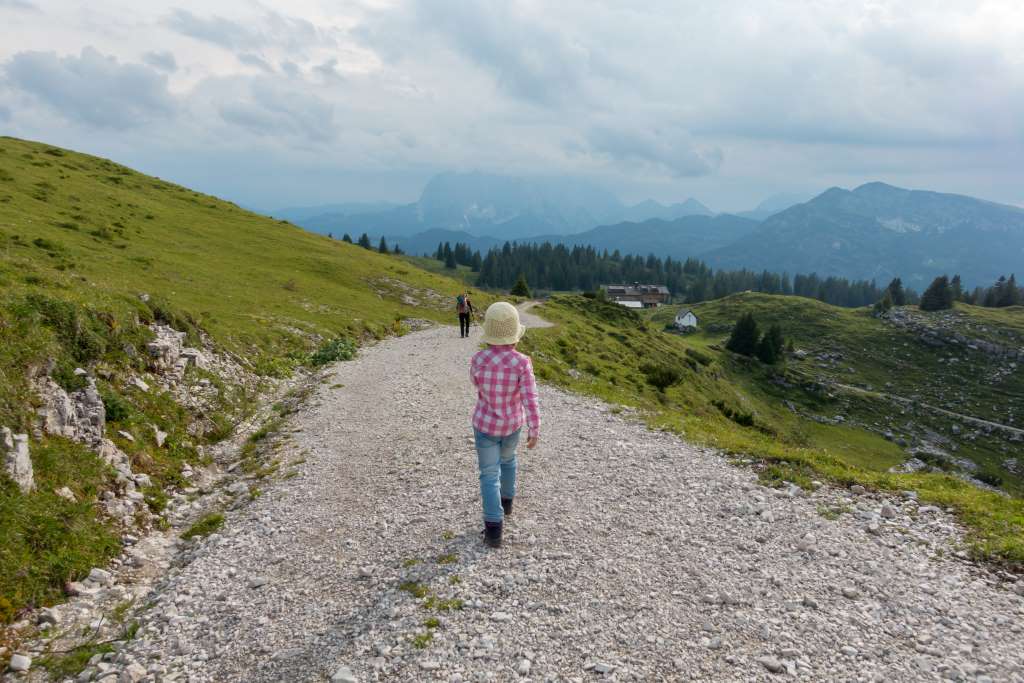 Die letzten Meter zum Straubinger Haus