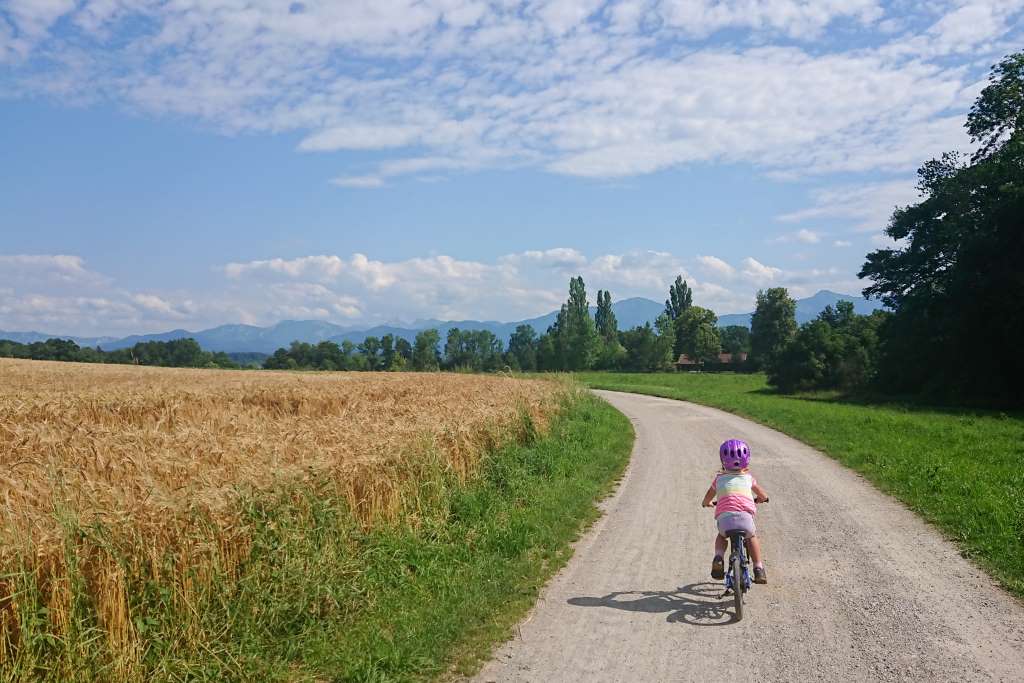 Mit Kindern um den Chiemsee fahren