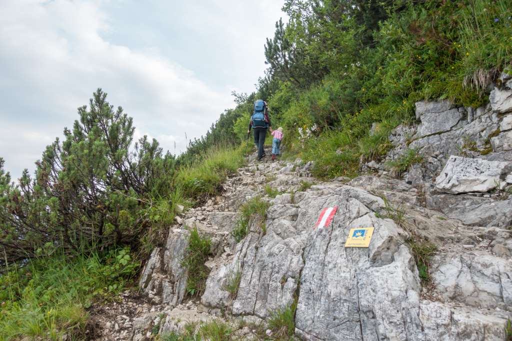 Premium Wanderweg Gletscherblick mit Kind