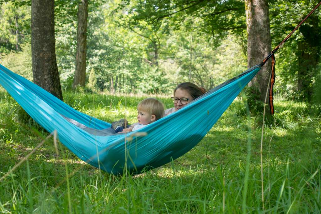 Urlaub zu Hause Erholung in der Natur