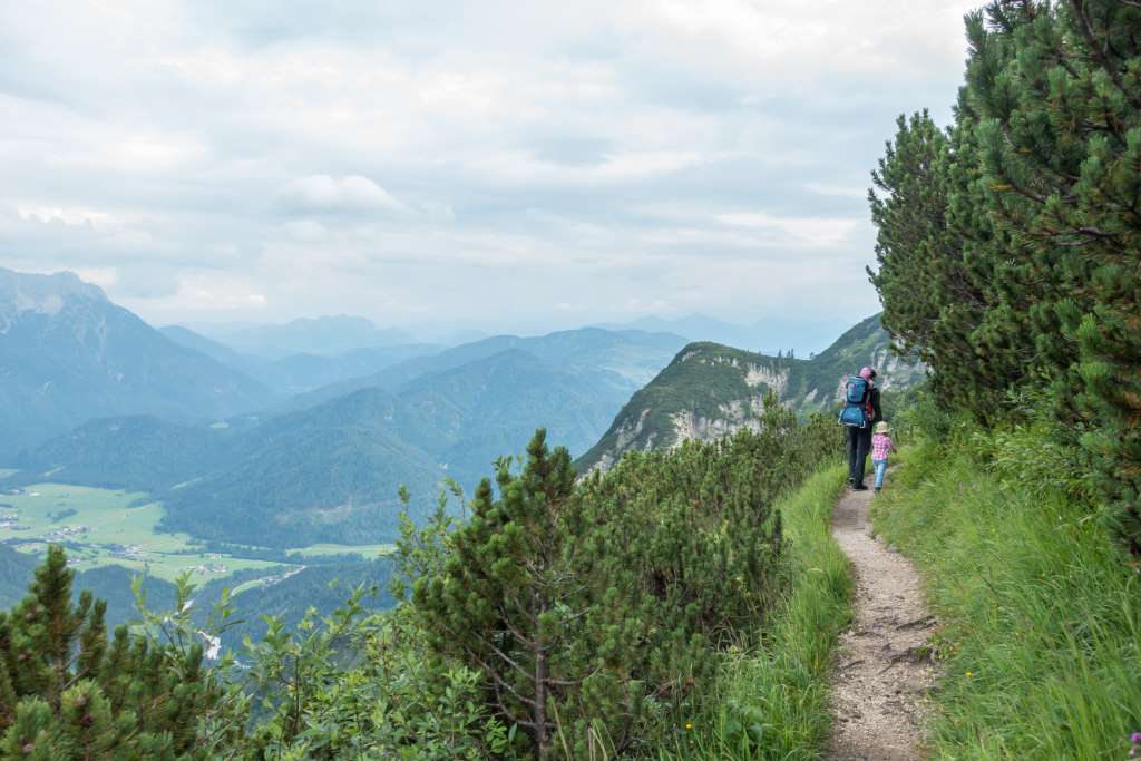 Wandern mit Kind und Kraxe