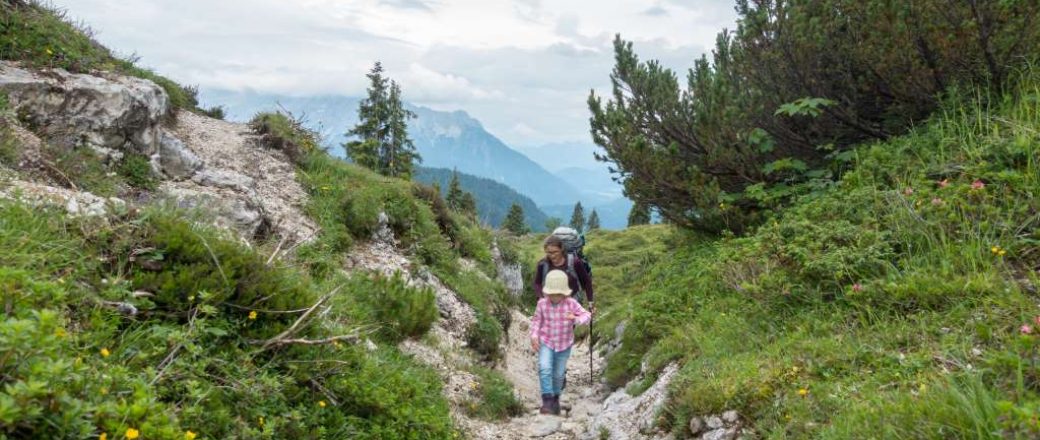 Wandern mit Kindern: Das Straubinger Haus