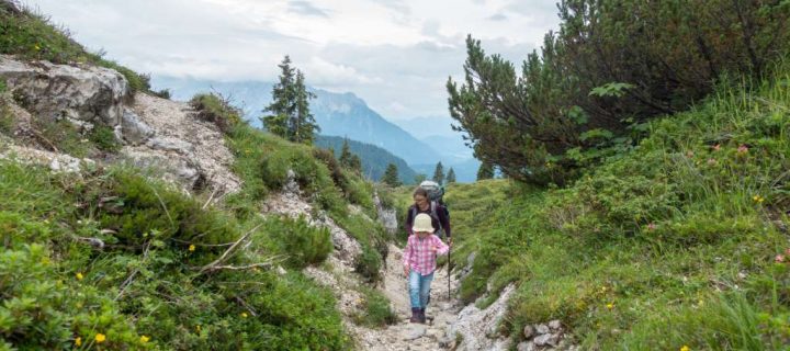 Wandern mit Kindern: Das Straubinger Haus