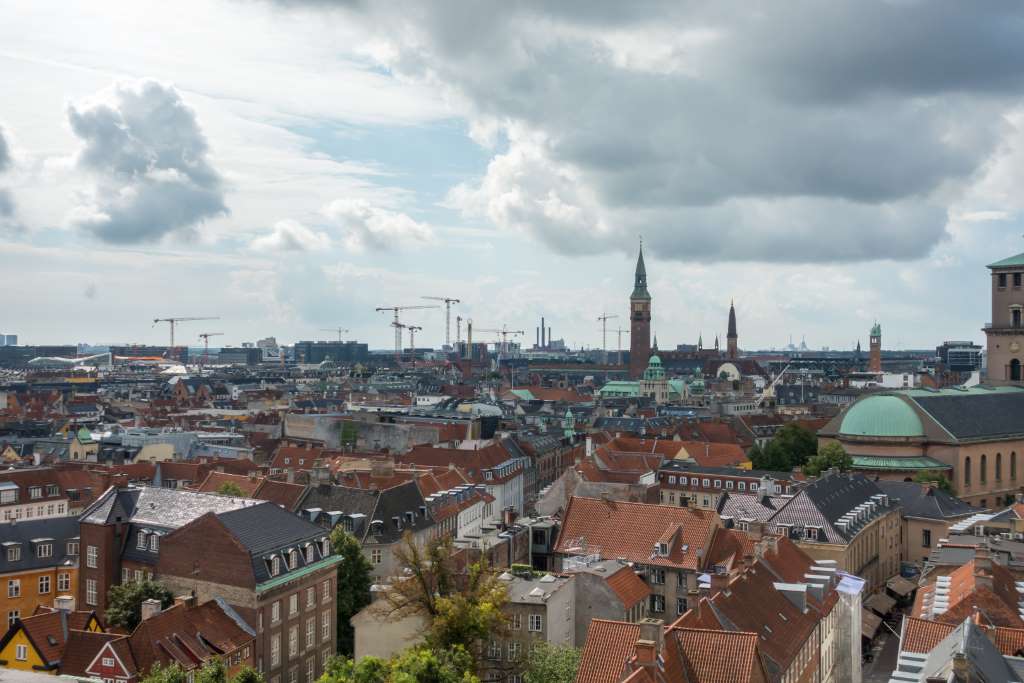 Blick auf Kopenhagen Dänemark Urlaub